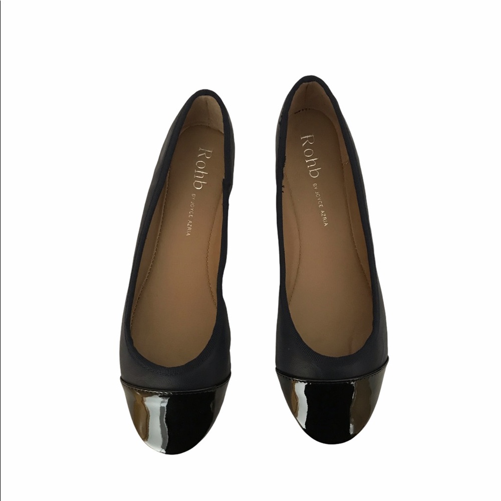 Rohb by Joyce Azria Corsica Round Toe Ballerina